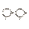 304 Stainless Steel Spring Ring Clasps STAS-B095-05I-P-1
