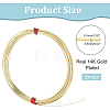 Brass Wire FIND-WH0116-23A-01-2