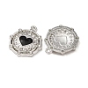 Alloy Enamel Pendants FIND-K030-17B-P-2