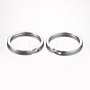 Tarnish Resistant 304 Stainless Steel Keychain Clasps X-KEYC-D049-03-2