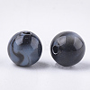 Acrylic Beads OACR-S029-060B-07-2