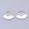 Polycotton(Polyester Cotton) Tassel Pendants Decorations FIND-S302-11O-2