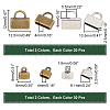 120Pcs 4 Styles Tibetan Style Zinc Alloy Cord End FIND-AR0003-47-2