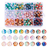 12 Colors Crackle Glass Beads CCG-TA0002-05A-1