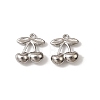304 Stainless Steel Charms STAS-C136-01A-P-1
