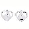Non-Tarnish 201 Stainless Steel Pendants STAS-S081-073-2