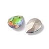 Glass Rhinestone Cabochons RGLA-L029-04A-SPLA-2