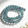 1 Strand Handmade Glod Sand Lampwork Beads Strands LAMP-PA0001-77A-3