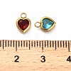 304 Stainless Steel Rhinestone Pendants X-STAS-B084-01G-3