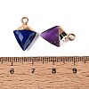 Natural & Synthetic Mixed Stone Pendants G-Q606-29KCG-3