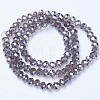 Electroplate Glass Beads Strands EGLA-A044-T3mm-A16-2