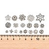 Tibetan Style Alloy Bead Caps FIND-C093-03AS-3