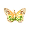 Brass Enamel Pendants KK-A277-10G-1
