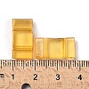 Transparent Acrylic Carrier Beads PL873Y-26-4