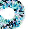 6 Strands 3 Styles Glass Beads Strands EGLA-TA0013-71A-1