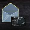 Rectangle 201 Stainless Steel Custom Thermal Transfer Wallet Card DIY-WH0252-029-6