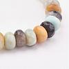 Natural & Synthetic Mixed Stone Stretch Bracelets BJEW-JB03067-3