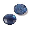 Natural Abalone Shell/Paua Shell Resin Cabochons X-SSHEL-K003-10MM-03-2