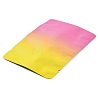 Two Tone Rectangle Plastic Zip Top Gift Bags OPP-C003-01B-01-3