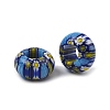 Handmade Millefiori Lampwork European Beads LA-CBA4BF9-01B-2