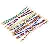 7Pcs Polyester Braided Round Cord Slider Bracelet Making MAK-TA0001-39B-2