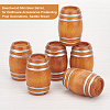 Beechwood Mini Beer Barrel DJEW-WH0015-46-4