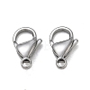 304 Stainless Steel Lobster Claw Clasps SA-CBAF1D5-25P-E-1