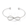 304 Stainless Steel Cuff Bangles BJEW-L682-032P-4
