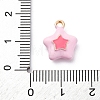 Alloy Enamel Charms ENAM-E362-08A-3