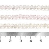 Transparent Painted Glass Beads Strands LS-DGLA-A034-T3mm-A25-3