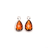 Faceted Glass Pendants FIND-WH0097-40G-1