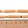 Handmade Lampwork Chevron Beads LAMP-Z019-01-20-3