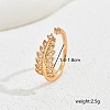 Fashionable Leaf-Inspired Ring for Women ST8170-1