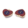 Valentine's Day Printed Alloy Pendants PALLOY-SZC0008-15E-2