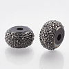 Resin Rhinestone Beads RESI-T020-01B-02-2