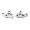 304 Stainless Steel Charms STAS-O142-67P-2