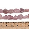 Natural Madagascar Rose Quartz Beads Strands G-Q060-E21-03-5