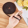 Flat Cowhide Leather Cord WL-GF0001-09B-02-3