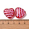 Glass Enamel Beads GLAA-Q125-01A-04-4