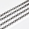 Soldered Brass Coated Iron Rolo Chains CH-S125-08A-B-2