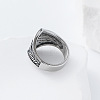 Eight-Point Star 304 Stainless Steel Finger Rings UT4019-5-4
