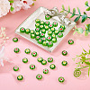 50Pcs 2 Colors Handmade Millefiori Lampwork Beads LAMP-TADJ0001-03D-4