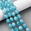 Natural White Jade Beads Strands G-D305-B01-01B-3