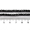 Natural Black Spinel Beads Strands G-E560-Q05-3