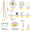 DIY Charm Bracelet Making Kits DIY-AR0002-47-2