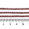 Natural Garnet Beads Strands X-G-B088-C11-02-5