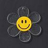 Transparent Acrylic Big Pendants OACR-P012-A06-3