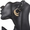 Brass Teardrop Chandelier Earrings EJEW-TA00784-4
