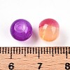 Baking Paint Imiation Jade Glass Beads X1-DGLA-S115-8mm-MY-4