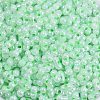 Opaque Colours Luster Glass Seed Beads SEED-K010-04C-2